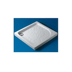 Collection piatto doccia 90x90 bianco lucido con piletta in ceramica codice prod: T101901 product photo