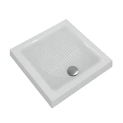 Connect piatto doccia 80x80 bianco lucido in ceramica codice prod: T266001 product photo