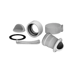 Gruppo scarichi separati baxi per caldaie tradizionali con diametro 80 mm codice prod: KHG71406151 product photo