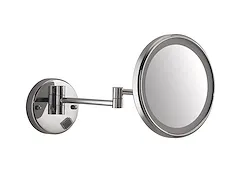 Eva specchio ingranditore 5x tondo cromato con led codice prod: 000021171300000 product photo