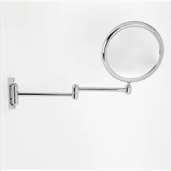 Doppiolo specchio ingranditore x2 tondo cromato codice prod: 47/2KK3 product photo