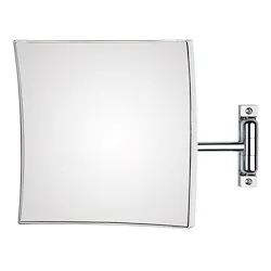 Quadrolo specchio ingranditore x3 quadrato cromato codice prod: 63/1KK3 product photo