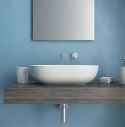 T-edge lavabo appoggio 60x41 bianco bianco lucido codice prod: B6O60BI product photo