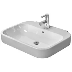 Happy D.2 lavabo 65x50 bianco lucido monoforo codice prod: 2316650000 product photo