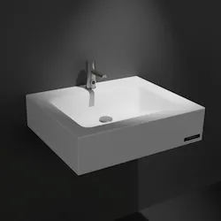 Eco 600 lavabo sospeso da appoggio 60x50 bianco lucido monoforo codice prod: ML-ATGC1-060001 product photo