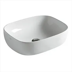 Dream lavabo appoggio 50x38 bianco lucido codice prod: 7301 product photo