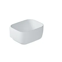 Lola lavabo sospeso 50x45,5 bianco lucido monoforo codice prod: 7501 product photo