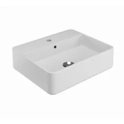Watson tra4150101 lavabo olympia sospeso 50x41 ceramica 1 foro bianco codice prod: TRA4150101 product photo