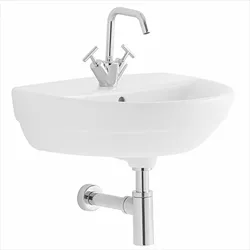 Selnova3 lavabo 1/3 fori sospeso 55x44 bianco codice prod: 56050000 product photo
