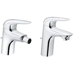 Eurostyle New set rubinetto monocomando lavabo e bidet codice prod: 23707003 23720003 product photo