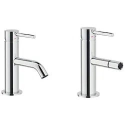 Kit rubinetto monocomando Acquerelli lavabo - bidet codice prod: AQ93118/1CR AQ93119/1CR product photo