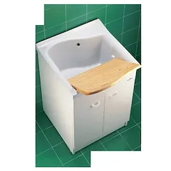 Lago lavatoio incasso 61x50 beu - MOBILE NON INCLUSO codice prod: J089200 product photo