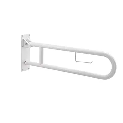 SNUG maniglione ribaltabile bianco con portarotolo codice prod: 000056580200000 product photo