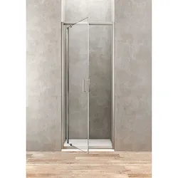 Gold porta doccia 68x72 profilo cromato e vetro trasparente codice prod: BBGOLTPG70 product photo