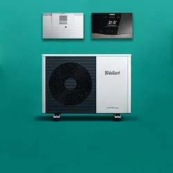 Arotherm Plus pompa di calore monoblocco  5kw centralina climatica e interfaccia vwz codice prod: VWL 55/6 A 230V S3 product photo