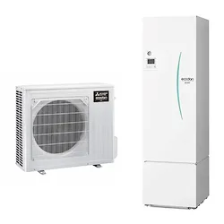 Pompa di calore Ecodan split 7,2KW+hydrotank 200 lt. codice prod: PXZ-4F75VG ERST20D-VM2D product photo