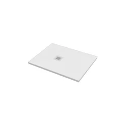 Stone piatto doccia 80x80 bianco effetto pietra codice prod: BPMAROSTON8080 product photo