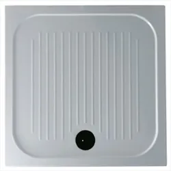 H6-Flat piatto doccia 90x90 bianco lucido in ceramica codice prod: 1027 product photo