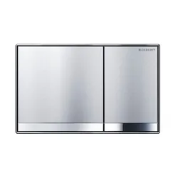 Placca a due tasti Sigma 60 cromo opaco codice prod: 115.792.GH.1 product photo