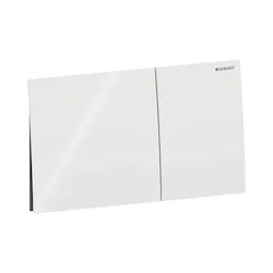 Placca a due tasti Sigma 70 bianco lucido codice prod: 115.622.SI.1 product photo