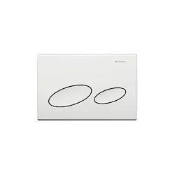 Placca Kappa 20 A 2 tasti bianco lucido codice prod: 115.228.11.1 product photo