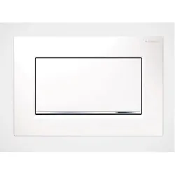 Sigma 30 115.893.kj.1 placca comando 1 tasto 115 bianco/cromato/bianco codice prod: 115.893.KJ.1 product photo