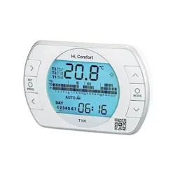 Hi, Comfort T100 Cronotermostato smart universale ON/OFF con Display retroilluminato codice prod: 20193352 product photo