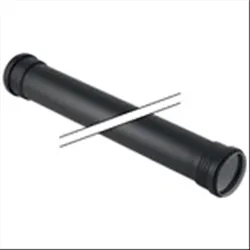 Silent-pp gtdm  tubo 2bicch mt1       90 silenziato polipropilene innesto codice prod: 390.411.14.1 product photo