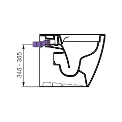 Raccordo eccentrico entrata acqua 14/160 mm codice prod: T538867 product photo