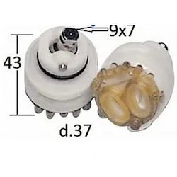 Ricambio 00000004v000 cartuccia per rubinetti 4v mamoli bianco codice prod: 00000004V000 product photo