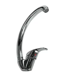 Miscelatore per lavello monocomando con bocca girevole alta codice prod: P106CR0000 product photo
