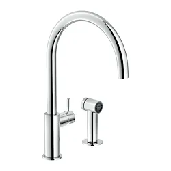 Abc rubinetto cucina tradizionale con bocca girevole codice prod: CU96600CR product photo