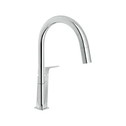 Acquaviva vv103127cr rubinetto cucina con doccia estraibile codice prod: VV103127CR product photo