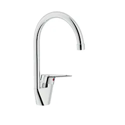 BLUES miscelatore monocomando lavello con erogatore cromato codice prod: BS101113CR product photo