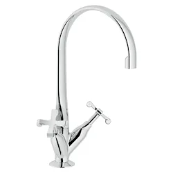 Carlos Primero rubinetto cucina tradizionale con bocca girevole cromato codice prod: CP217CR product photo