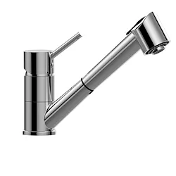 BIRILLO miscelatore lavello monoforo con canna orientabile codice prod: BI183CR-RED product photo