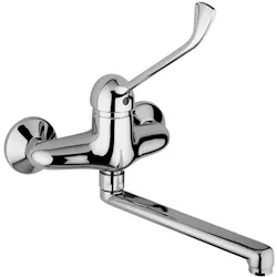 Nettuno due rubinetto cucina a parete codice prod: ND302CR product photo