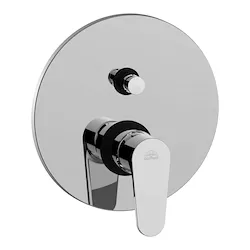 GREEN miscelatore doccia incasso con deviatore 2 vie cromato codice prod: GR015CR product photo