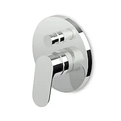 Nikko miscelatore vasca/doccia incasso parte esterna con deviatore cromato codice prod: ZKK127 product photo