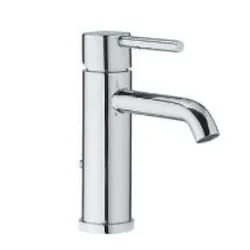 Miscelatore monocomando per lavabo con scarico 1”1/4 con flex inox cm 50 att. 3/8” F serie Meg11 codice prod: 5445 product photo