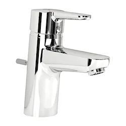 Miscelato lavabo Connect blu cromato con tubi flessibili codice prod: B9936AA product photo
