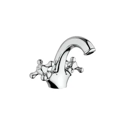 Epoca rubinetto lavabo 2 maniglie con piletta codice prod: 44160000E151 product photo