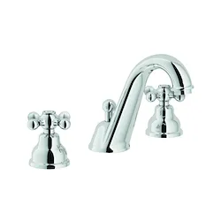 Grazia rubinetto lavabo 3 fori a bocca bassa codice prod: GRC5011/1CR product photo