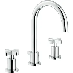 Lira rubinetto lavabo 3 fori codice prod: LR116211/1CR product photo