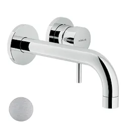 Live rubinetto lavabo a parete senza piletta codice prod: LV00199IX product photo