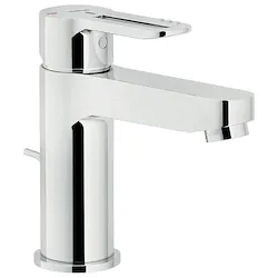 New Road mix lavabo monocomando a risparmio idrico ed energetico con scarico codice prod: RDH00118/1CR product photo