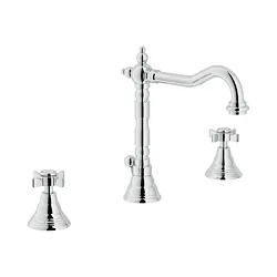 Ritz rubinetto lavabo 3 fori codice prod: RI49011/1CR product photo
