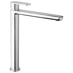 Candy miscelatore lavabo prolungato cromato con scarico codice prod: CA081CR product photo