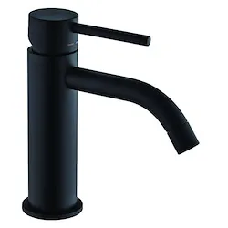 Light miscelatore lavabo no scarico nero opaco codice prod: LIG071NO product photo