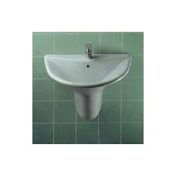 Diagonal semicolonna per lavabo bianco lucido codice prod: T403101 product photo
